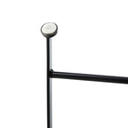 Ensemble bistrot pliant en métal Glitzhome pour extérieur, 3 pièces, table et chaises de patio