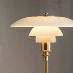 Lampe de table LED à plusieurs niveaux HomeyFad de style post-moderne avec alimentation intégrée