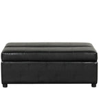 Divano letto pieghevole estraibile a forma di pouf singolo con materasso, letto per gli ospiti convertibile, divano letto rivestito in PU