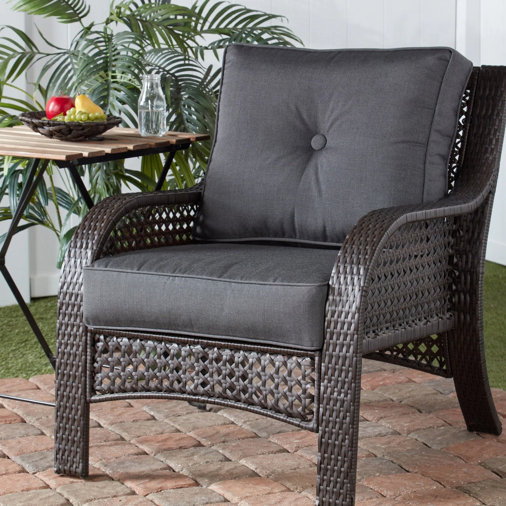 Ensemble de 2 coussins d'extérieur Sunbrella Premium pour siège profond