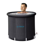Baignoire de glace ronde Freeze Sleeve vue à la télévision, 27,5 po x 34,7 po