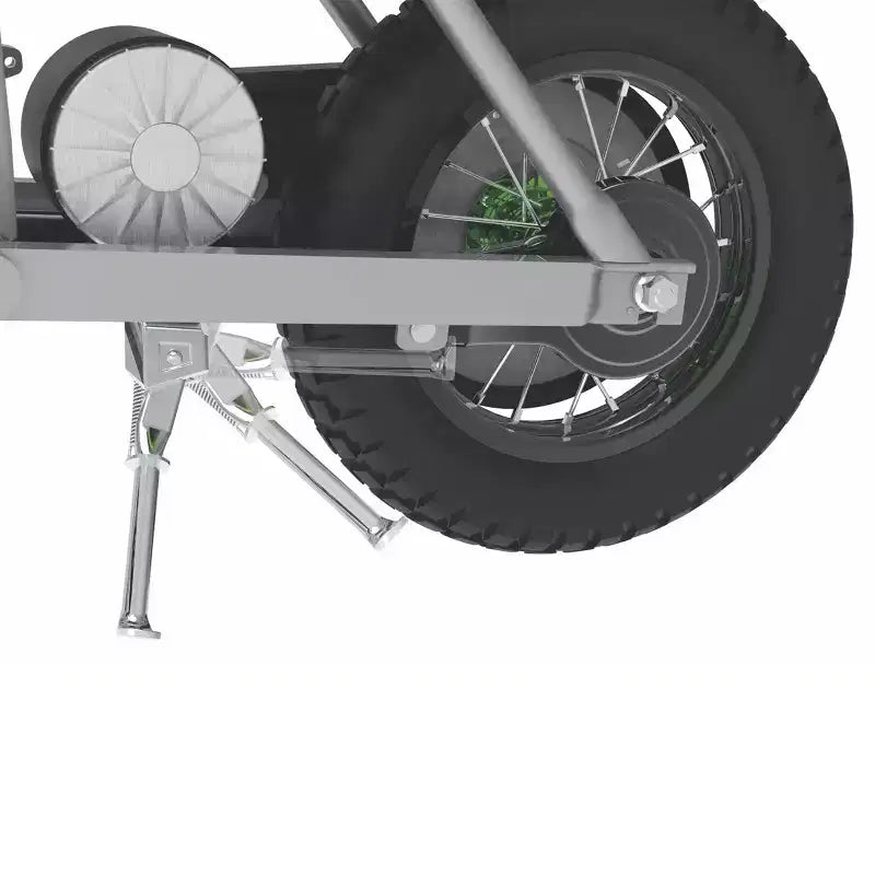 Razor SX350 Dirt Rocket McGrath Motocross Moto Elettrica - Verde: Telaio in Acciaio, Motore da 250W