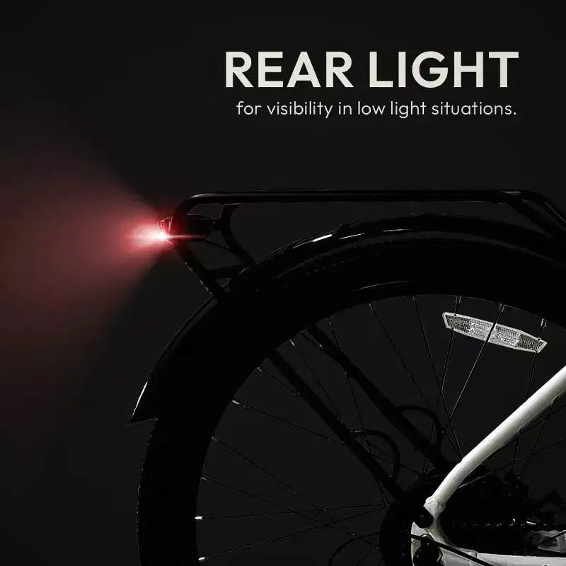Vélo de croisière électrique Soar Adult City ST 350 27,5'' à cadre bas