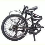 Vélo pliant ZiZZO Ferro 7 vitesses en acier 20" - Noir