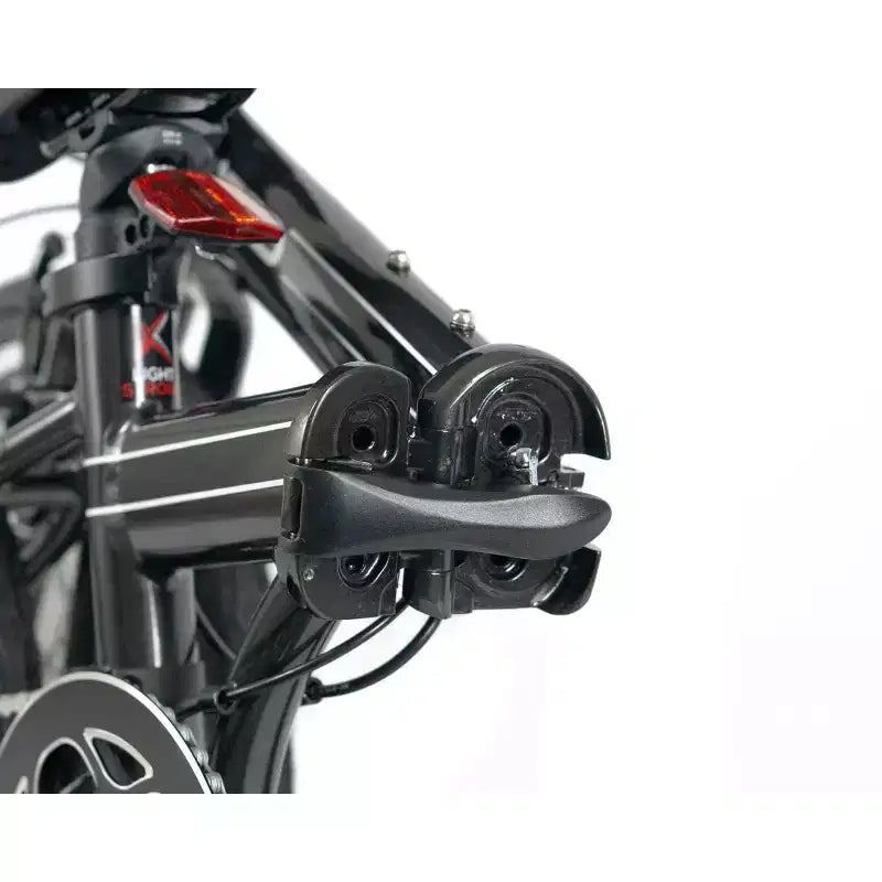 Bici pieghevole ZiZZO Urbano 8 velocità in alluminio da 20" - Grigio