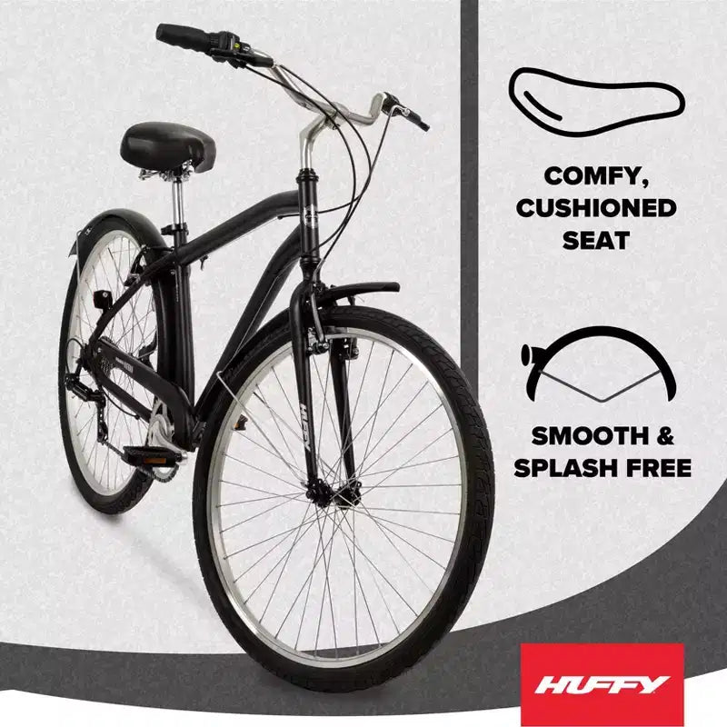 Vélo Confort Huffy Sienna 27,5 po Homme - Noir