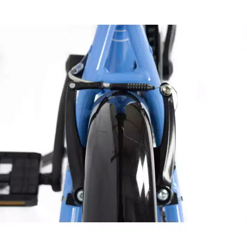 Bicicletta Pieghevole ZiZZO Via 7-Marce in Alluminio 20" - Blu Cielo