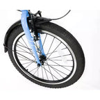 Bicicletta Pieghevole ZiZZO Via 7-Marce in Alluminio 20" - Blu Cielo