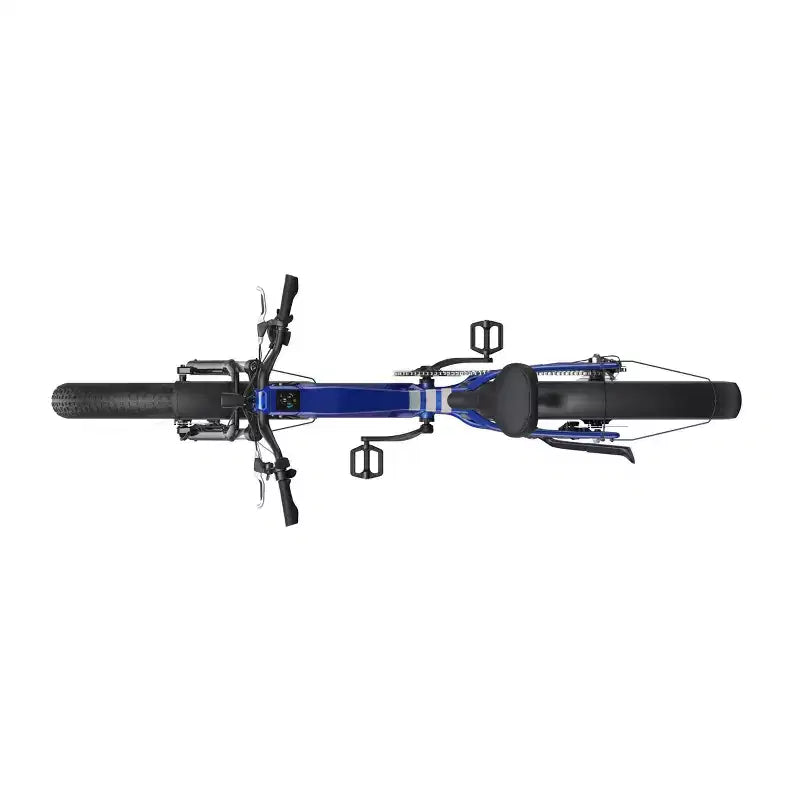 Vélo électrique tout-terrain OKAI Ranger 26" à cadre haut - Bleu marine