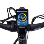 Bicicletta elettrica ibrida GOTRAX per adulti con pneumatici fat da 26" a scavalco - Verde
