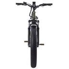 Bicicletta elettrica ibrida GOTRAX per adulti con pneumatici fat da 26" a scavalco - Verde