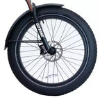 Bicicletta elettrica ibrida GOTRAX per adulti con pneumatici fat da 26" a scavalco - Verde
