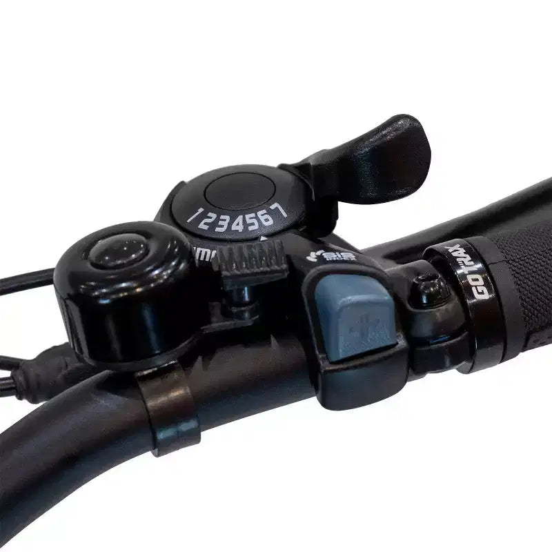 Bicicletta elettrica ibrida GOTRAX per adulti con pneumatici fat da 26" a scavalco - Verde