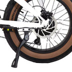 Bicicletta Elettrica Pieghevole GOTRAX Adult F5 20" a Scavalco - Bianca