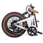 Bicicletta Elettrica Pieghevole GOTRAX Adult F5 20" a Scavalco - Bianca