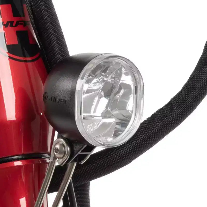 Bicicletta elettrica Huffy Lyndon Step-Through - Ruote da 27.5" - 20 MPH - 36V - Rossa