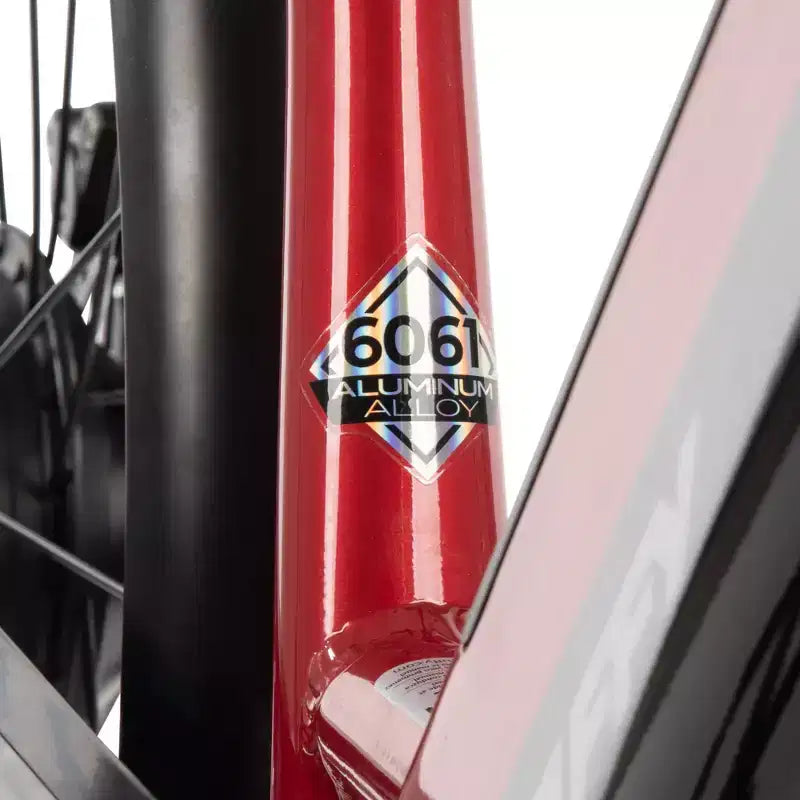Bicicletta elettrica Huffy Lyndon Step-Through - Ruote da 27.5" - 20 MPH - 36V - Rossa