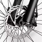 Vélo de montagne électrique Hiboy Adult P6 26" avec cadre haut - Noir