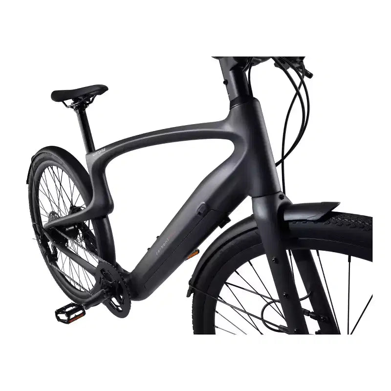 Vélo de croisière électrique Urtopia Adult Carbon 1 Pro Smart 27,64'' à cadre haut - Noir M