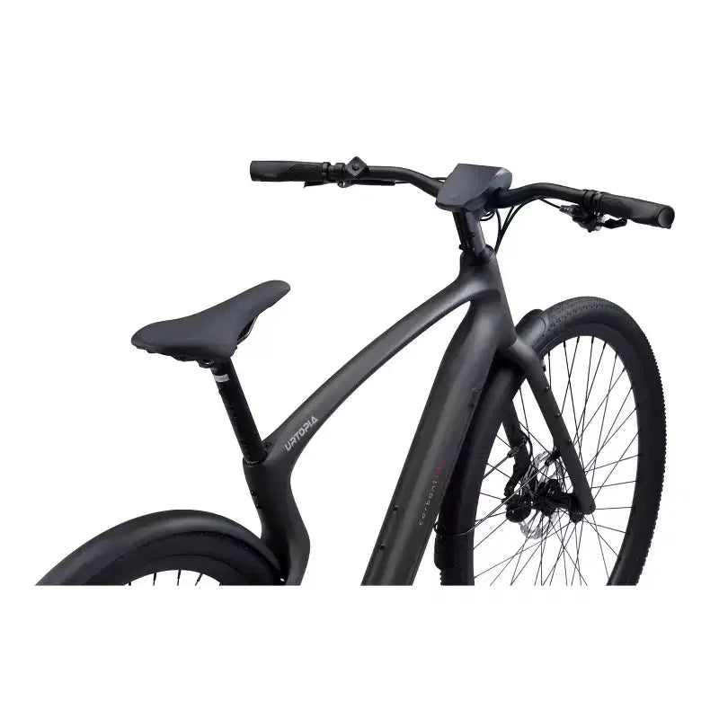 Vélo de croisière électrique Urtopia Adult Carbon 1 Pro Smart 27,64'' à cadre haut - Noir M