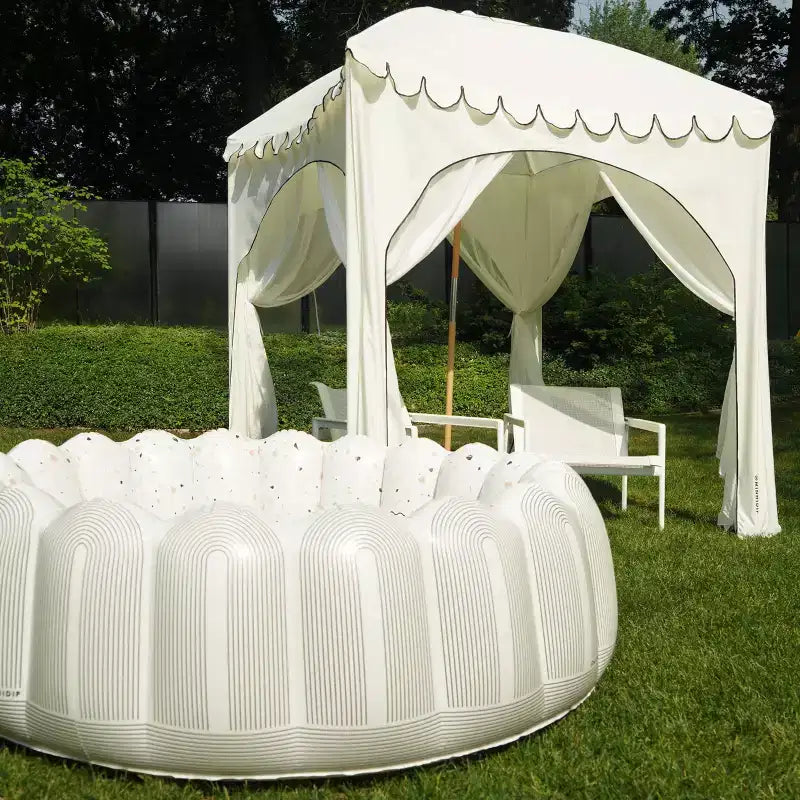 Piscine gonflable de luxe capitonnée MINNIDIP - Venezia