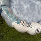 Piscine tuftée Minni par MINNIDIP - Denim Patchwork