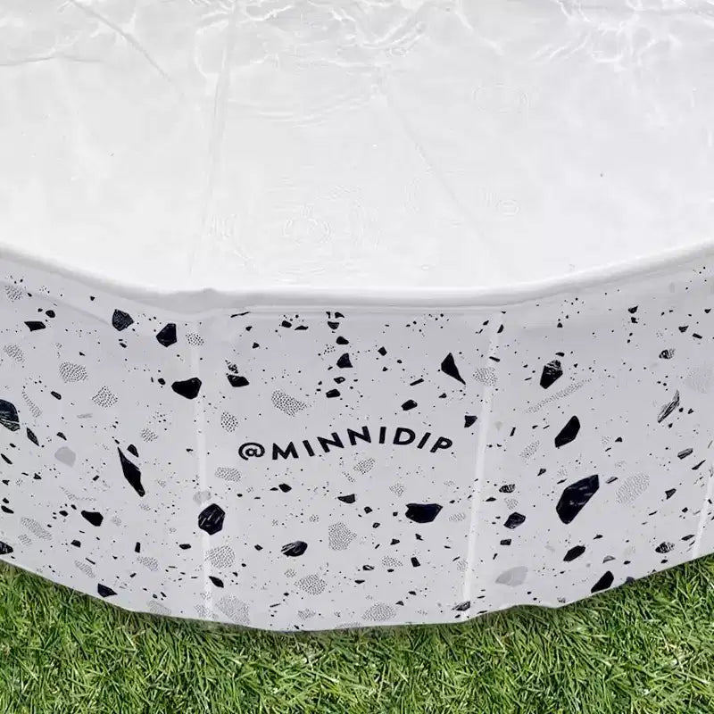 Piscine pour chiens MINNIDIP Pup Dip Terrazzo moucheté