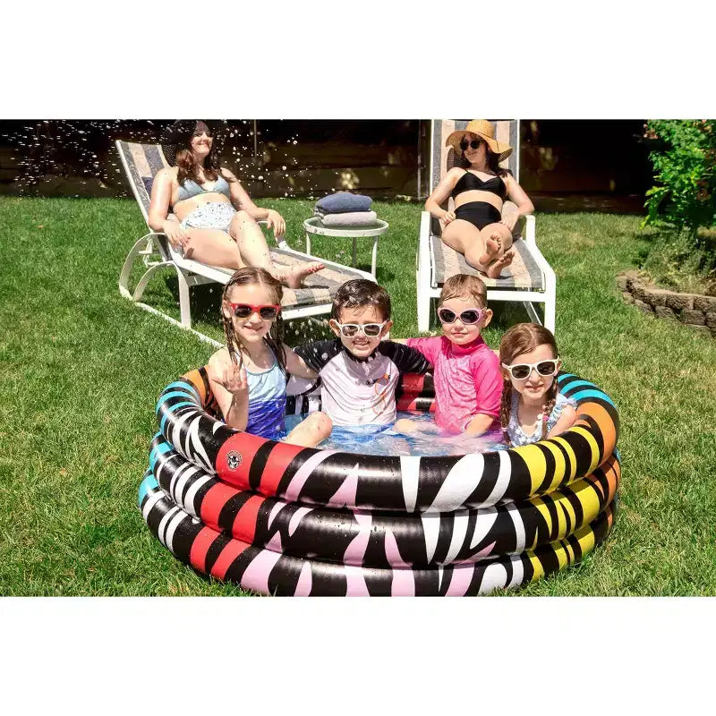 Piscine Gonflable Zèbre Poolmaster