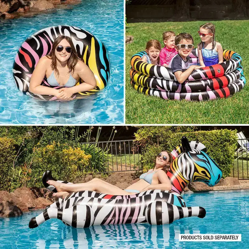 Piscine Gonflable Zèbre Poolmaster