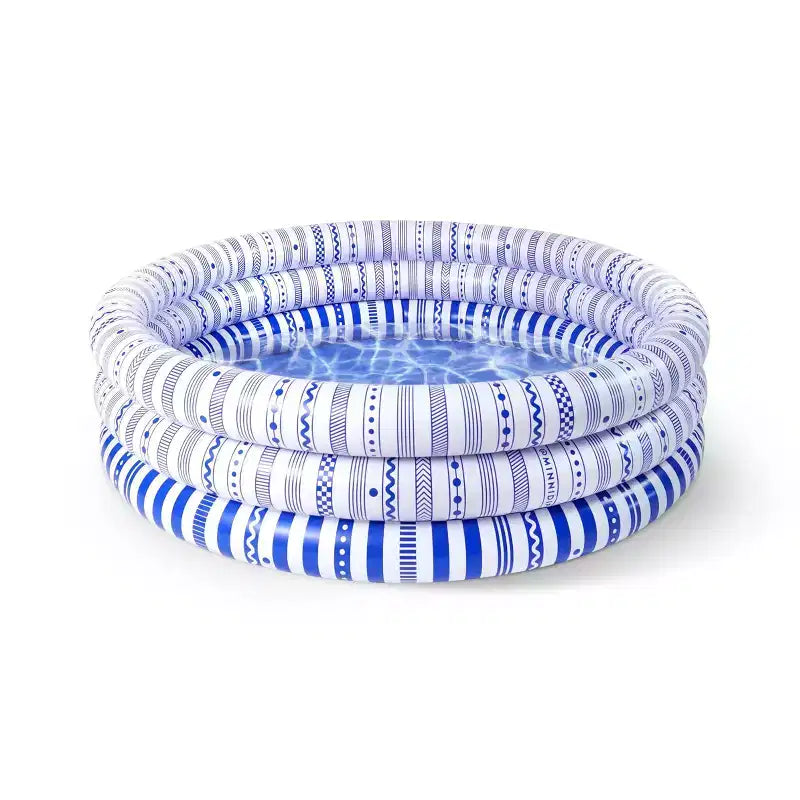 MINNIDIP Exclusive Resort Collection Inflatable Pool - Nautical Striped