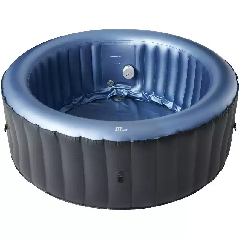 Spa gonflable MSpa Bergen rond à bulles avec couverture thermique 927 litres 138 électrique 110 volts CA