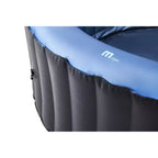 Spa gonflable MSpa Bergen rond à bulles avec couverture thermique 927 litres 138 électrique 110 volts CA