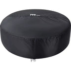 Spa gonflable MSpa Bergen rond à bulles avec couverture thermique 927 litres 138 électrique 110 volts CA