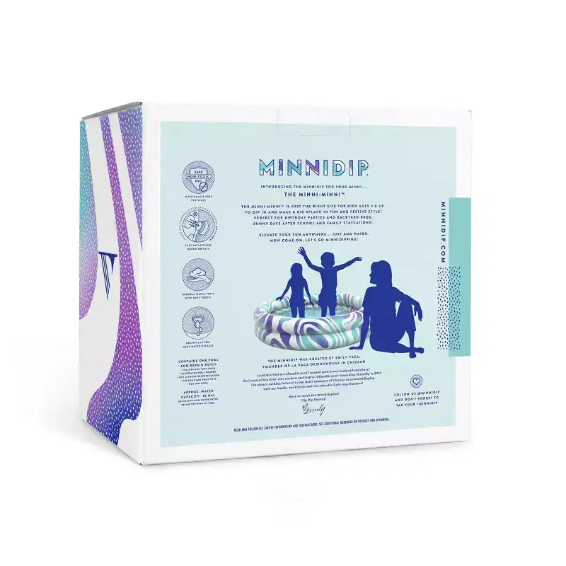 Piscine MINNIDIP Minni-Minni - Éclaboussures dégradées