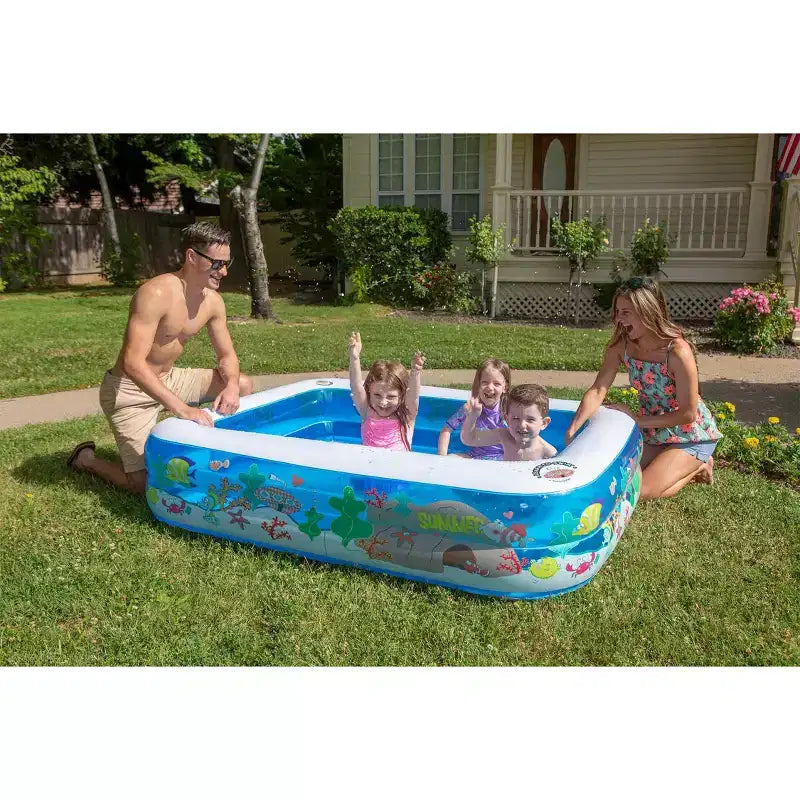 Piscine gonflable pour enfants Poolmaster 53" x 16" pour de grands moments de jeu estivaux