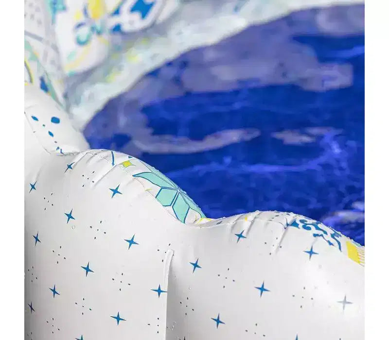 Piscine gonflable de luxe capitonnée MINNIDIP - Amalfi