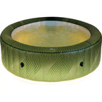 Spa gonflable MSpa Meteor rond à bulles avec couverture thermique, 927 litres, 164 jets électriques, 110 V CA