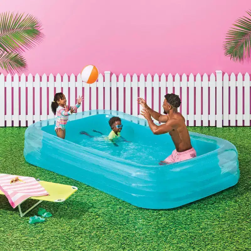 Piscine gonflable rectangulaire pour enfants - Sun Squad™