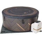 Spa à bulles rond MSpa Mono DWF avec couvercle thermique 927 L 138 électrique 110 V CA Gonflable