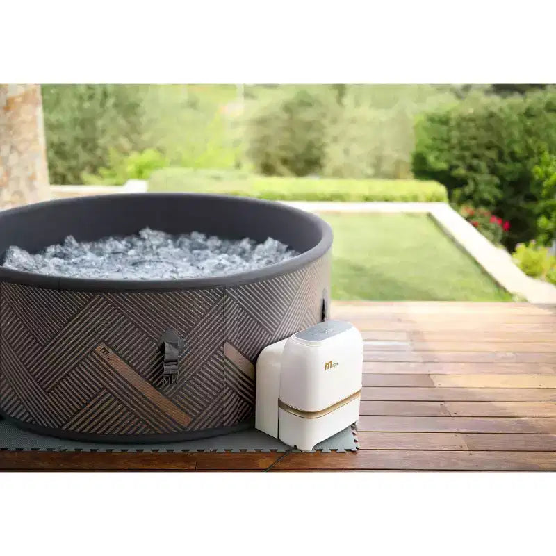 Spa à bulles rond MSpa Mono DWF avec couvercle thermique 927 L 138 électrique 110 V CA Gonflable