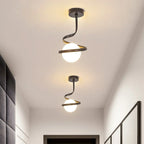 Mini plafonnier LED créatif pour une élégance au salon