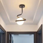 Mini plafonnier LED créatif pour une élégance au salon