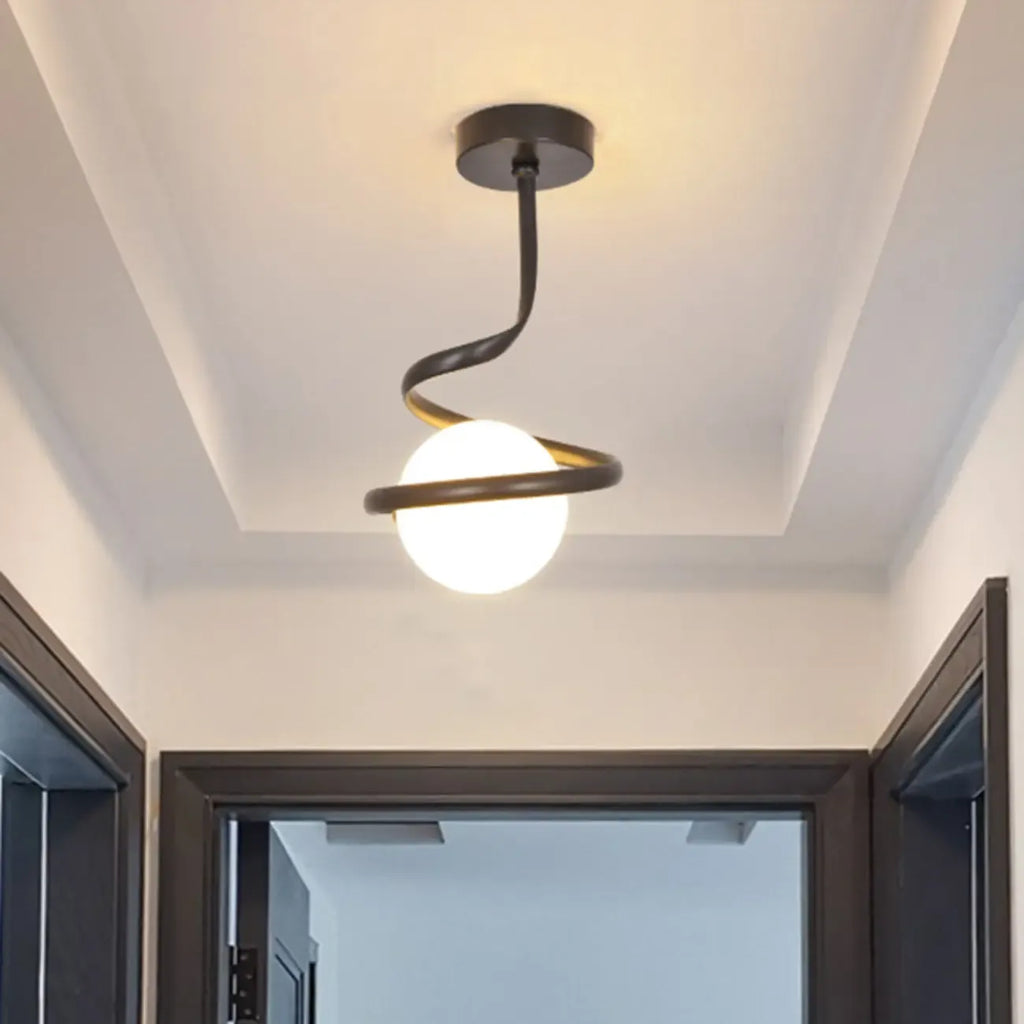 Mini plafonnier LED créatif pour une élégance au salon