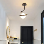 Mini plafonnier LED créatif pour une élégance au salon