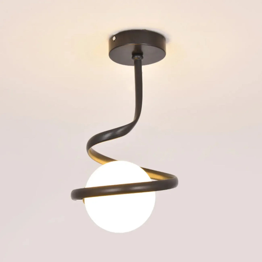 Mini plafonnier LED créatif pour une élégance au salon