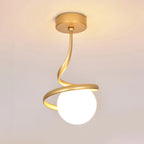 Mini plafonnier LED créatif pour une élégance au salon