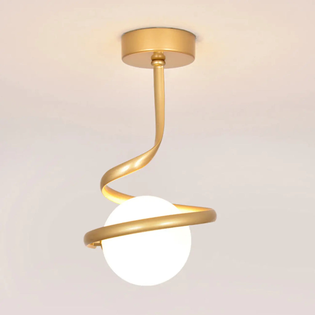 Mini plafonnier LED créatif pour une élégance au salon