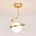 Mini plafonnier LED créatif pour une élégance au salon