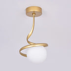 Mini plafonnier LED créatif pour une élégance au salon