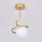 Mini plafonnier LED créatif pour une élégance au salon